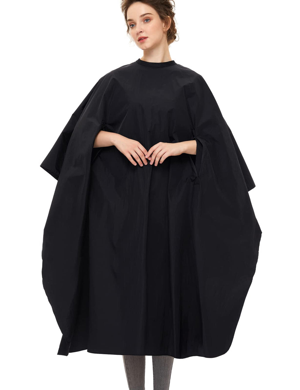 Pro Barber Cape with Armholes - Waterproof Styling Cape 64"x56"